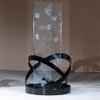 Homecity/Dymaxion, 2004, Steel, glass, 200 x 100 x 100 cm 